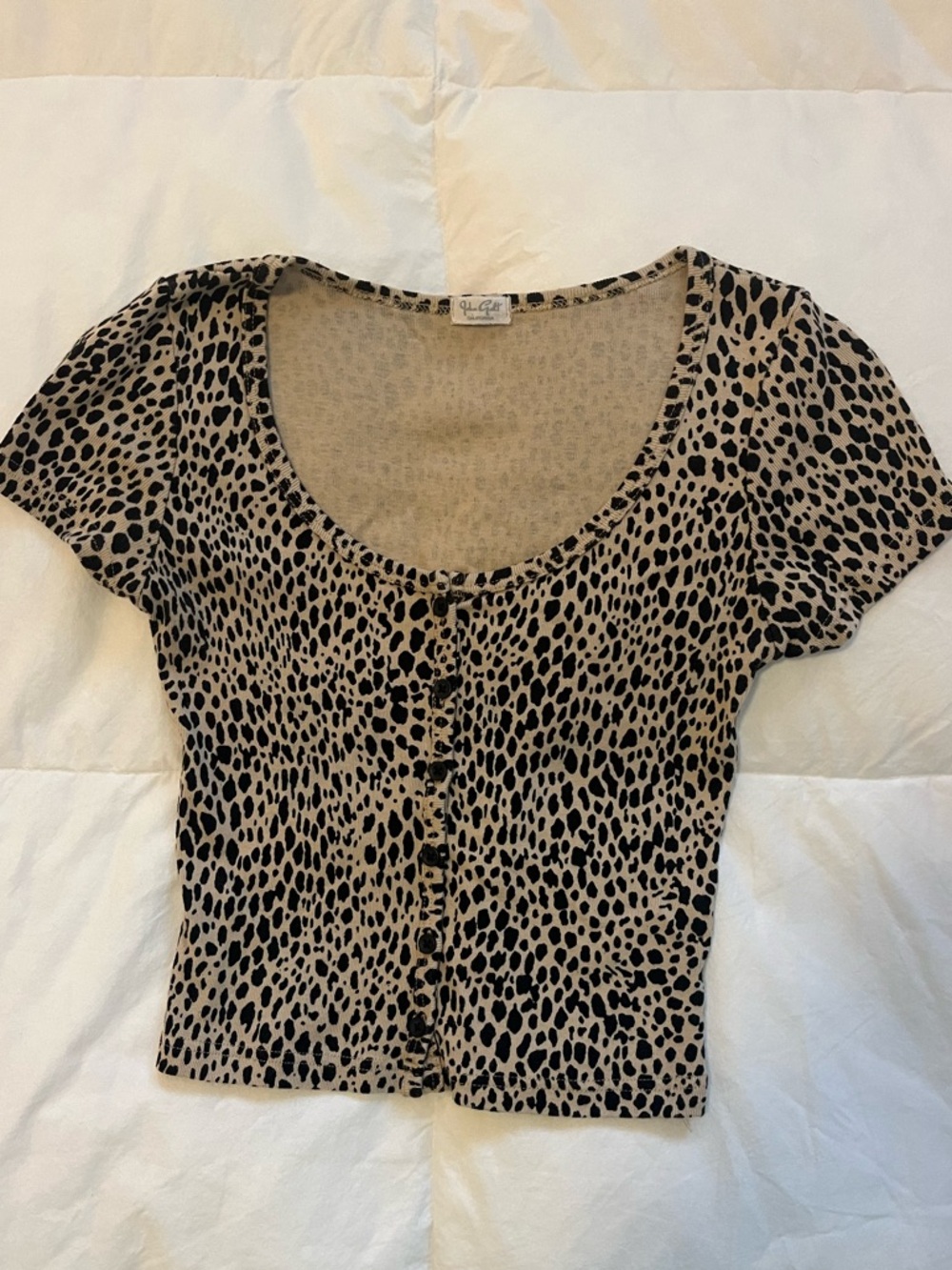 Brandy Melville Cheetah Top